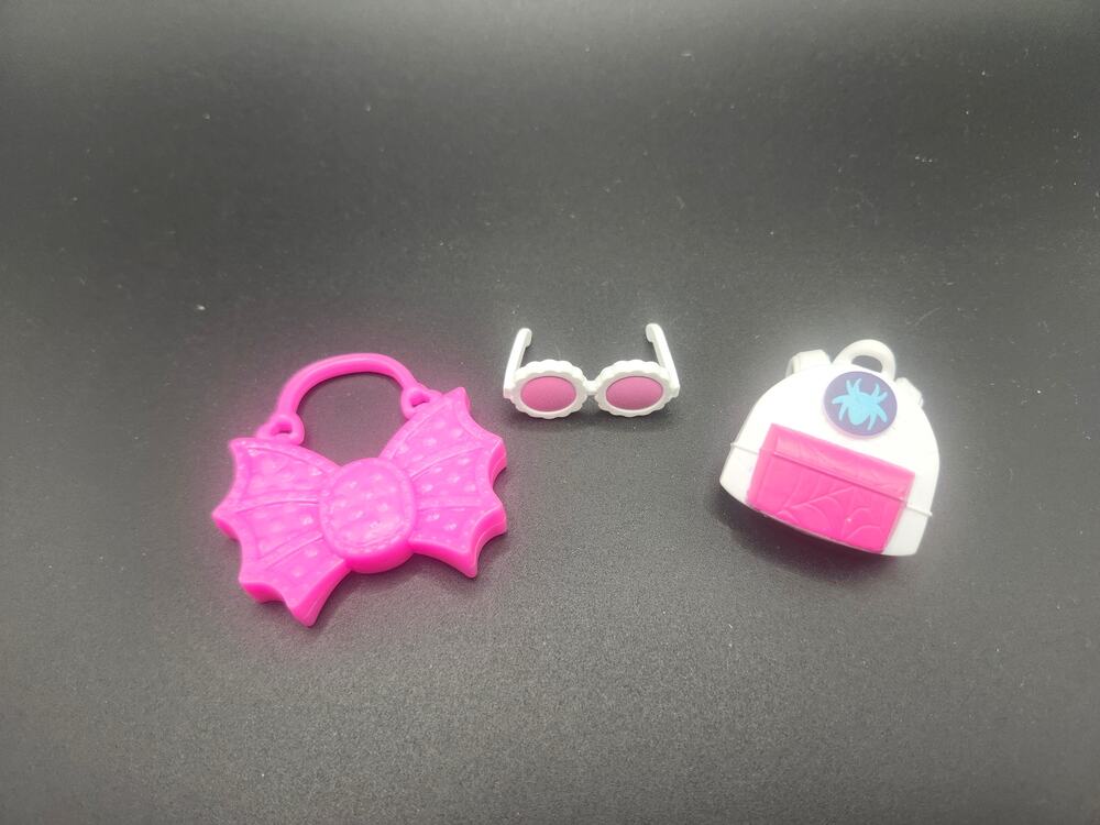 Monster High Draculaura Accessory Lot Purse Sunglasses Backpack How Do You Boo